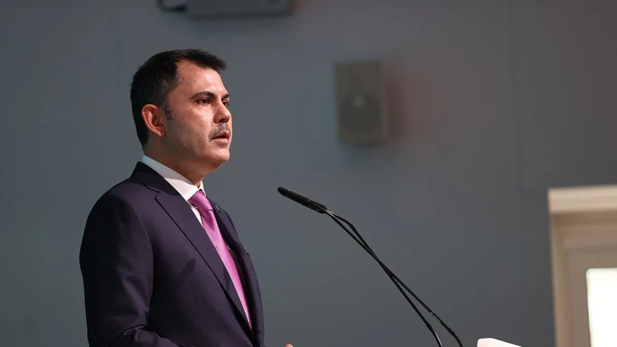 Bakan Kurum: 2053’te sıfır emisyon hedefimiz kararlılığımızı gösteriyor