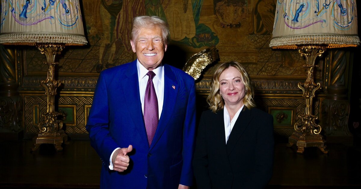 Trump, İtalya Başbakanı Meloni’yi malikanesinde ağırladı