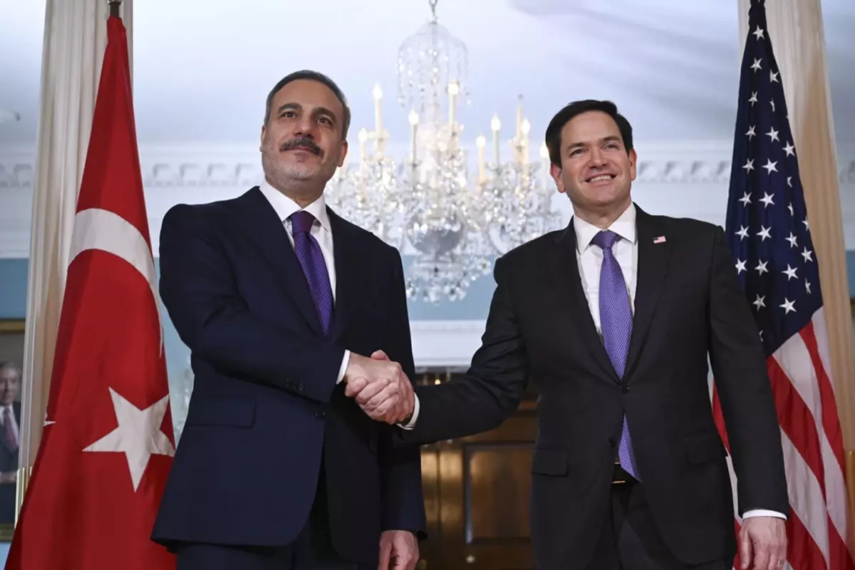 Dışişleri Bakanı Fidan, ABD’li mevkidaşı Rubio ile görüştü